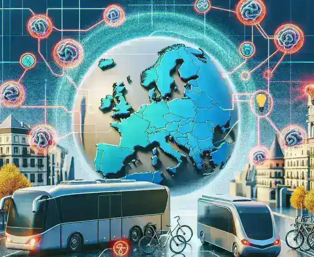 "España lidera consorcio europeo de inteligencia artificial en movilidad, mostrando avances en tecnología de transporte y sostenibilidad".