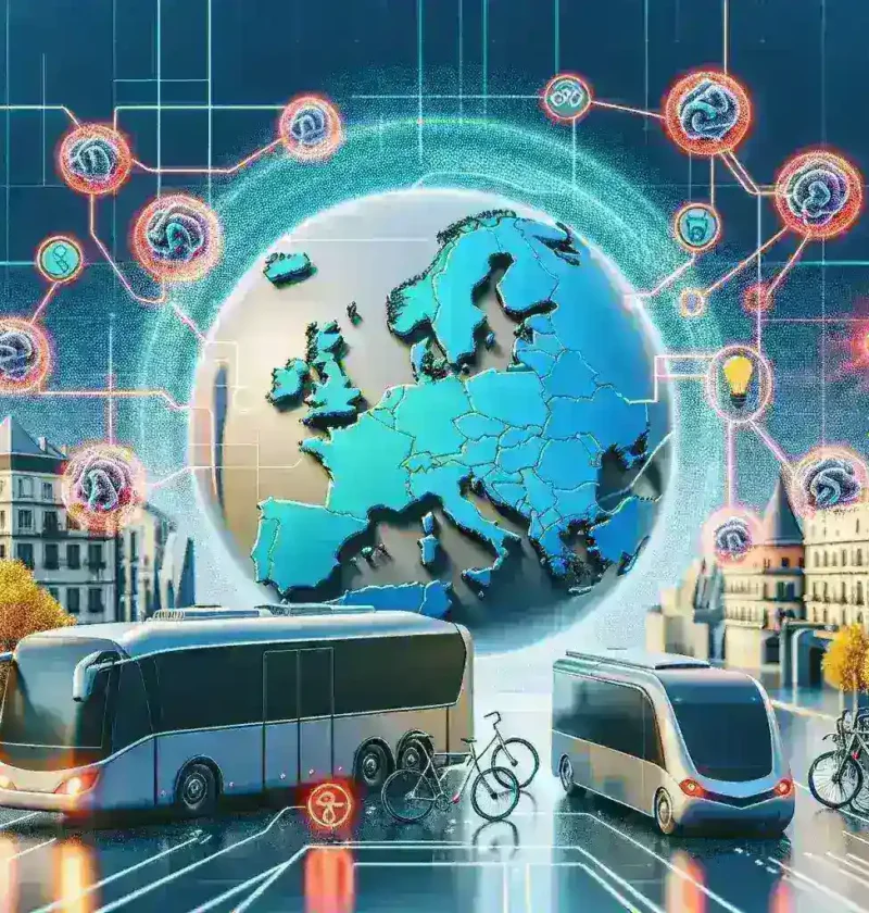 "España lidera consorcio europeo de inteligencia artificial en movilidad, mostrando avances en tecnología de transporte y sostenibilidad".